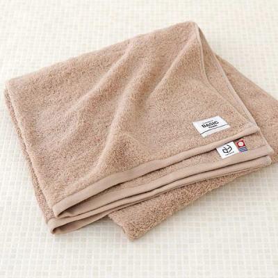 今治タオル バスタオル ロハコ限定 LOHACO Basic towel テラブラウン 約65×130cm 1枚  オリジナル