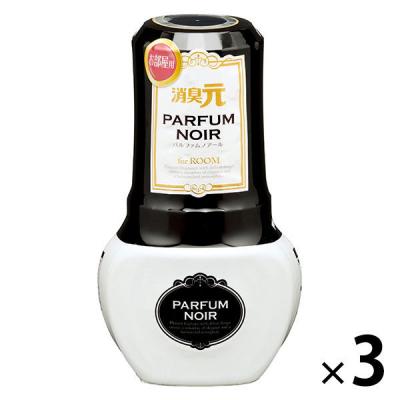 お部屋の消臭元 PARFUM NOIR (パルファムノアール) 部屋用 消臭剤 400ml 1セット(3個) 小林製薬