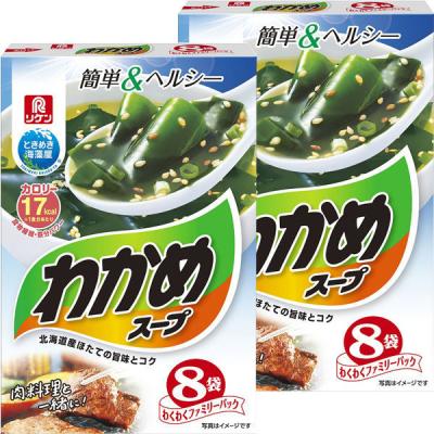 LOHACO - 理研ビタミン リケン わかめスープ ファミリーパック