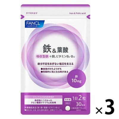 ファンケル 鉄＆葉酸 栄養機能食品 90日分 [サプリ サプリメント 鉄分 葉酸サプリ 妊娠中 妊活 ビタミンb ]
