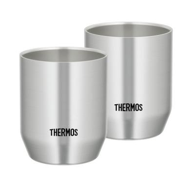 サーモス（THERMOS） 真空断熱カップ タンブラー ステンレス JDH-360P S 1セット（2個）