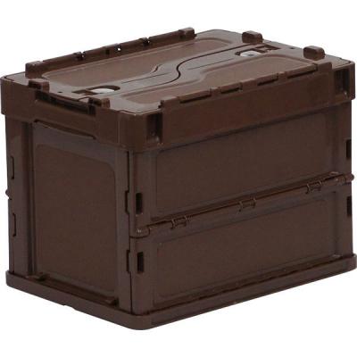 LOHACO - 【折りたたみコンテナ】 エコン カラーオリコンふた一体型20L