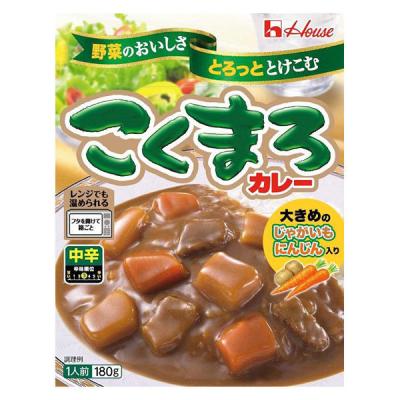 ハウス食品 レトルトこくまろカレー 中辛 180g 1個 レンジ対応