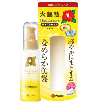大島椿 ヘアエッセンス 100mL 椿油配合 無香料 ヘアミルク スタイリング剤 洗い流さないトリートメント ダメージ補修 パサつき 広がり くせ毛