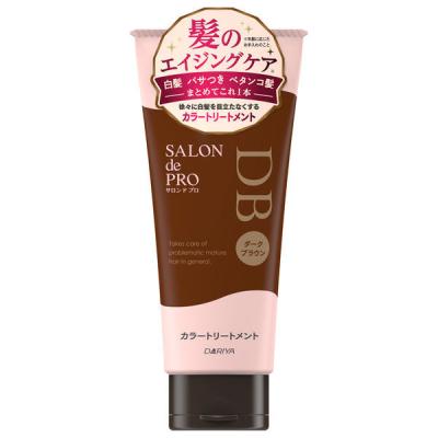 サロンドプロ カラートリートメント ダークブラウン 180g ダリヤ