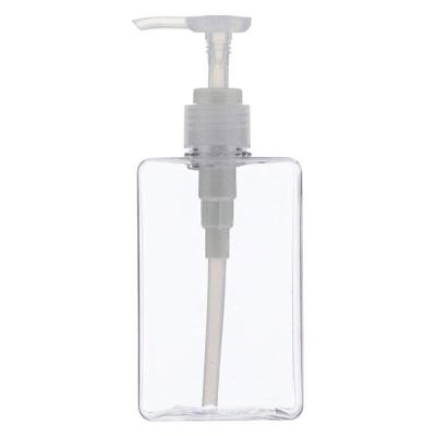 シャンプー用ディスペンサー クリア スクエア ボトル 280ml ベストコ