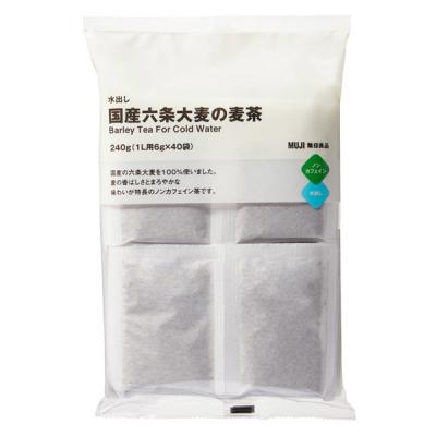 無印良品 水出し 国産六条大麦の麦茶 240g（1L用6g×40バッグ） 良品計画