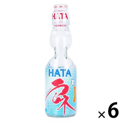 【アウトレット】ハタ鉱泉 瓶ラムネ 200ml 1セット（6本）
