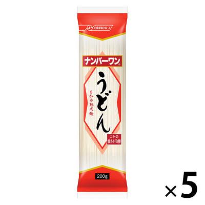 日清製粉ウェルナ ナンバーワン うどん 1セット(5袋)
