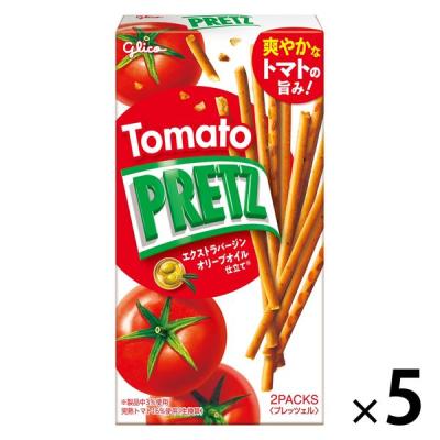 プリッツ ＜熟トマト＞　5個 江崎グリコ プレッツェル おつまみ