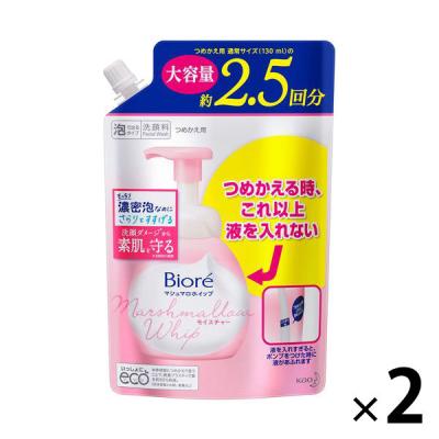花王 ビオレ マシュマロホイップ モイスチャー つめかえ用 大容量 330mL×2個