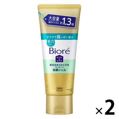 【セール】花王 ビオレ おうちdeエステ 肌をなめらかにするマッサージ 洗顔ジェル 大容量 200g　2個