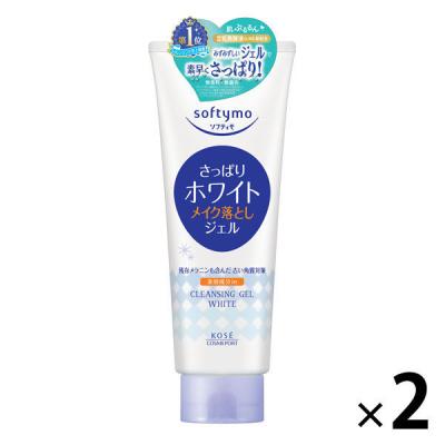 ソフティモ ホワイト クレンジングジェル 210g　２個　毛穴 角質ケア メイク落とし
