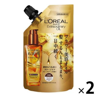 LOHACO - ロレアル パリ エルセーヴ ヘアオイル ピュア セラム 100mL