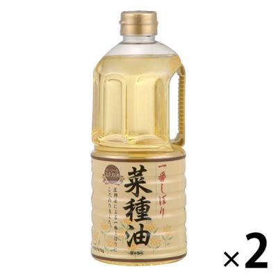 ボーソー　一番しぼり菜種油　910g　1セット（2本）