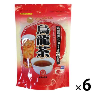【アウトレット】お茶の丸幸 烏龍茶ティーバッグ　ウーロン茶　ティーバッグ　茶葉　1セット（40包×6）
