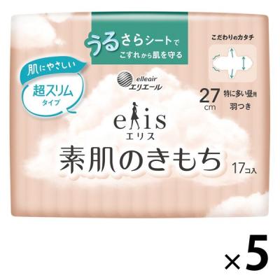 エリス　素肌のきもち　23cm　羽つき　20コ入り　27パック　ふんわり Amazon | エリス 素肌のきもち 羽つき 23cm（多い昼用）20枚 | エリス