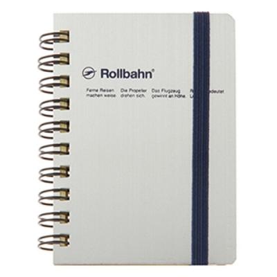 ロルバーン リングノート ポケット付メモメタリック ミニ 5mm方眼 シルバー 500060704 デルフォニックス （Rollbahn）