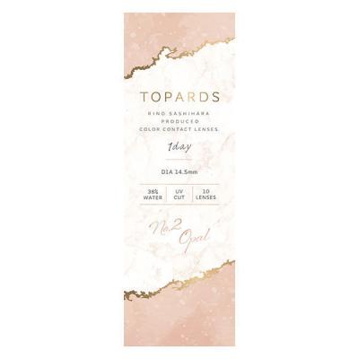 TOPARDS（トパーズ）　カラーコンタクト　オパール　度数ー1.5　1day　10枚　PIA カラコン