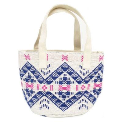 【アウトレット】フレンズヒル 織バッグS ディアマンテ ブルー IS-240-71-BL 1個　トートバッグ