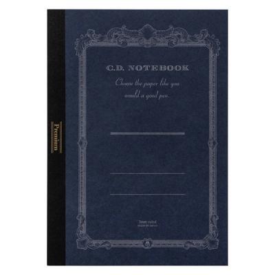 日本ノート プレミアムCDノート SO A5 7mm横罫 紺 1冊 CDSSA5Y