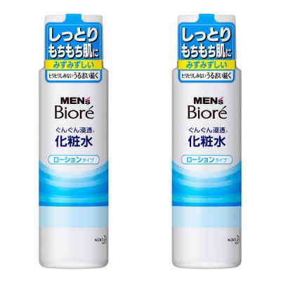 メンズビオレ 浸透化粧水 ローションタイプ 180ml 2個 花王