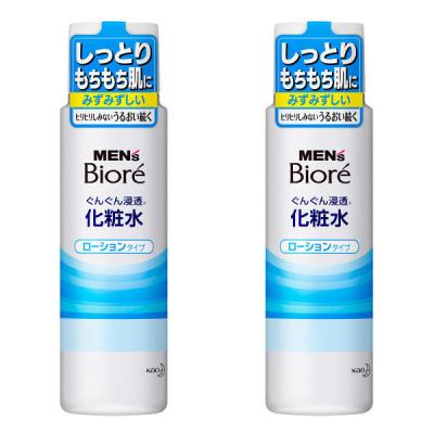 メンズビオレ 浸透化粧水 ローションタイプ 180ml 2個 花王