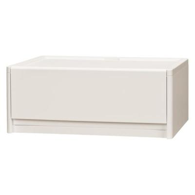 【アウトレット】モストロ オープンチェスト1段 ホワイト1個