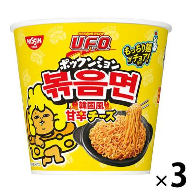 LOHACO - 日清食品 日清焼そばU.F.O. ポックンミョン 韓国風甘辛チーズ