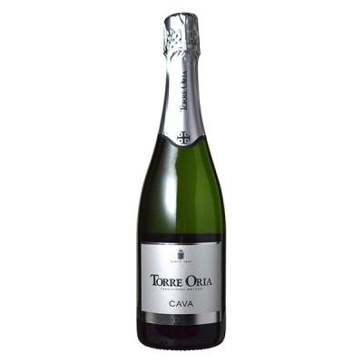 【ワゴンセール】スペイン トレ・オリア カバ ブルット スパークリングワイン 白 辛口 750ml 1本 モトックス