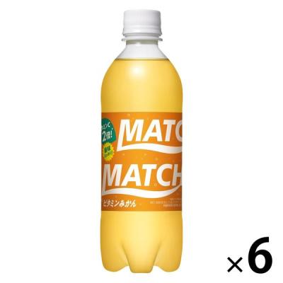 大塚食品 マッチ ビタミンみかん 500ml 1セット（6本）