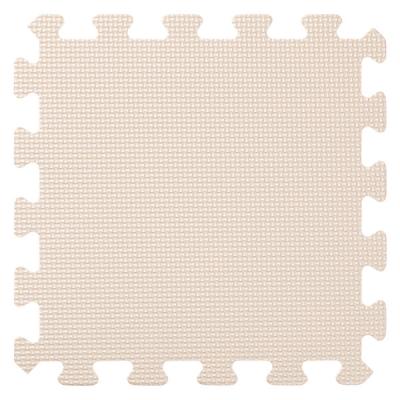 すべりにくい抗菌ジョイントマット　ベージュ　30cm×30cm　1セット（36枚：9枚入×４） オリジナル
