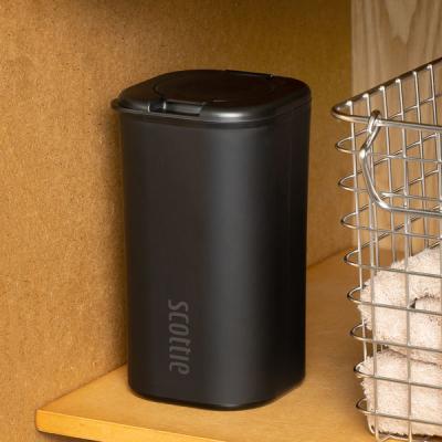 ウェットティッシュ アルコール スコッティ パーフェクトフィット 99.9%除菌 ブラック 本体 100枚入 1セット（1個×15）日本製紙クレシア