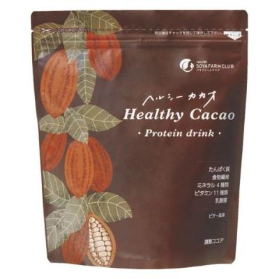 【アウトレット】ヘルシーカカオ プロテインドリンク ビターチョコレート風味 1袋（250g） ソイプロテイン　ココアドリンク
