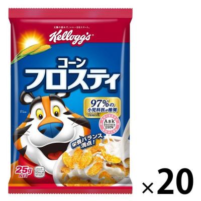 業務用 コーンフロスティ 25g 20袋 日本ケロッグ シリアル