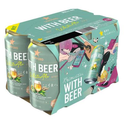 LOHACO - (数量限定)ビール ウィズビア ホワイトエール 缶 350ml 6本