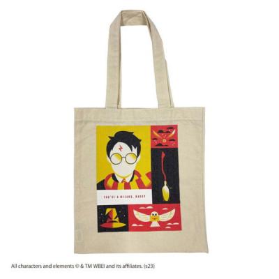 【アウトレット】丸眞 ハリー・ポッター ハリー・ポッターポスター トートバッグ 4105048900 1個