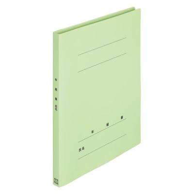 【アウトレット】プラス PP製 フラットファイル 年組氏名 A4 タテ グリーン 79496 1冊