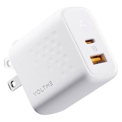 【アウトレット】VOLTME 充電器 35W、18W TypeC+18W TypeA ホワイト V2140 1点