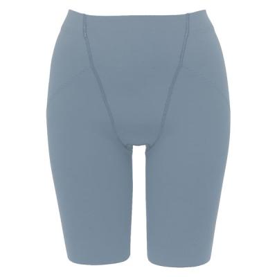 【アウトレット】ルシアン シルエット崩れにくい メイクキープボトム ロング丈 ヒアシンスブルー L 1個