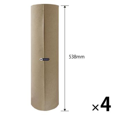 【アウトレット】【Goエシカル】訳あり 今村紙工 エシカルボーガスペーパー 段ボール古紙 幅538mm×長さ150m 1箱（4巻入）