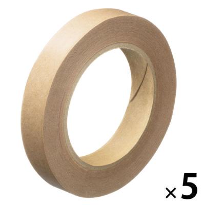 【アウトレット】【Goエシカル】訳あり 寺岡製作所 両面テープ No.7721 つなぎ目あり 幅20mm×長さ20m 1セット（5巻入） オリジナル