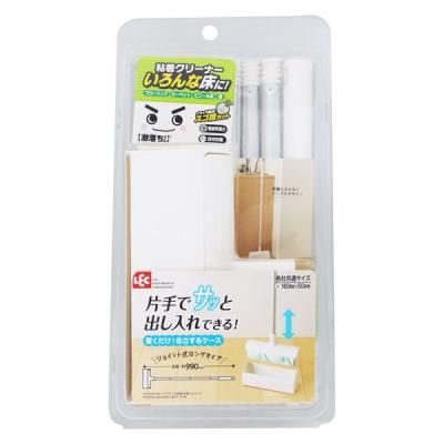 激落ちくん 粘着クリーナー ハイブリッド （片手で立てて収納） 本体 ロング 1本 レック