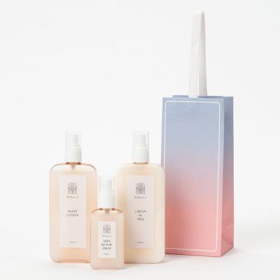 【アウトレット】Bihaco（ビハコ）　ギフトセット（化粧水＋乳液＋美容液）グラデーションギフトバッグ付き 　ロハコ限定　ロハコ米　米ぬか　発酵 オリジナル