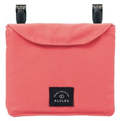 【アウトレット】リヒトラブ ポケットポーチ 2ウェイタイプ コーラルピンク A-7920-12 1個