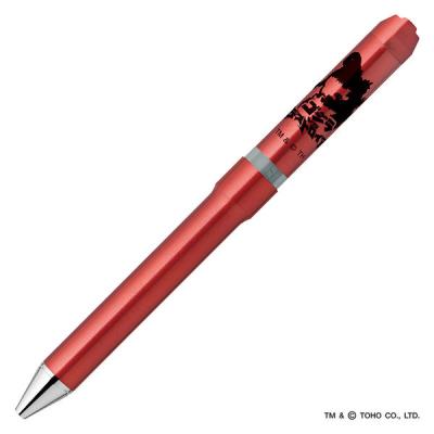 【アウトレット】ゼブラ シャーボNu 0.5mm 限定ゴジラ2024 レッド 多機能ペン SBS35-GZ24-R 1セット