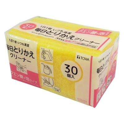 LOHACO - キッチンスポンジ 毎日とりかえクリーナー クエン酸+泡タイプ
