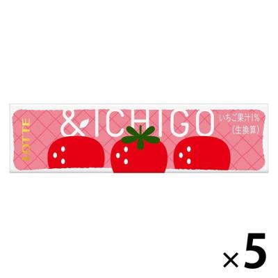 【アウトレット】こだわりフルーツ＜＆イチゴ＞ 1セット（1個×5） ロッテ ガム