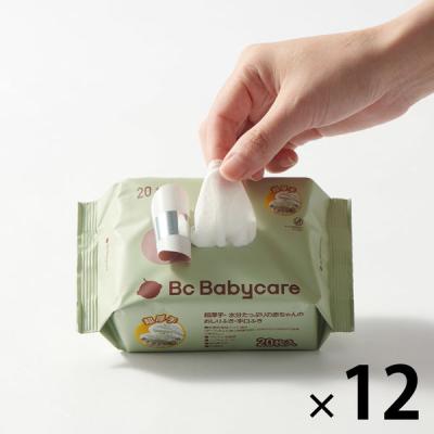 LOHACO - Bc Babycare 超厚手 水分たっぷり赤ちゃんのおしりふき手口