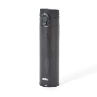 サーモス（THERMOS） 真空断熱 ケータイマグ 400ml JNI-403L BKL ロハコ コラボ商品【限定デザイン】  限定